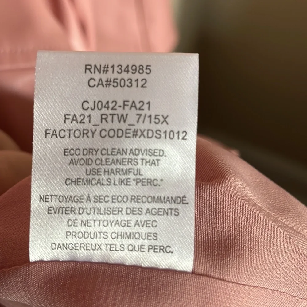 For Love & Lemons Barbie Pink Talia Boyfriend Oversized Faux Leather Blazer